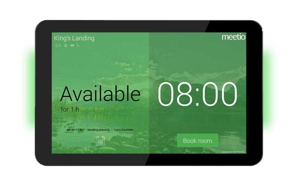 Meeting Room Booking System Tablet Benefits
